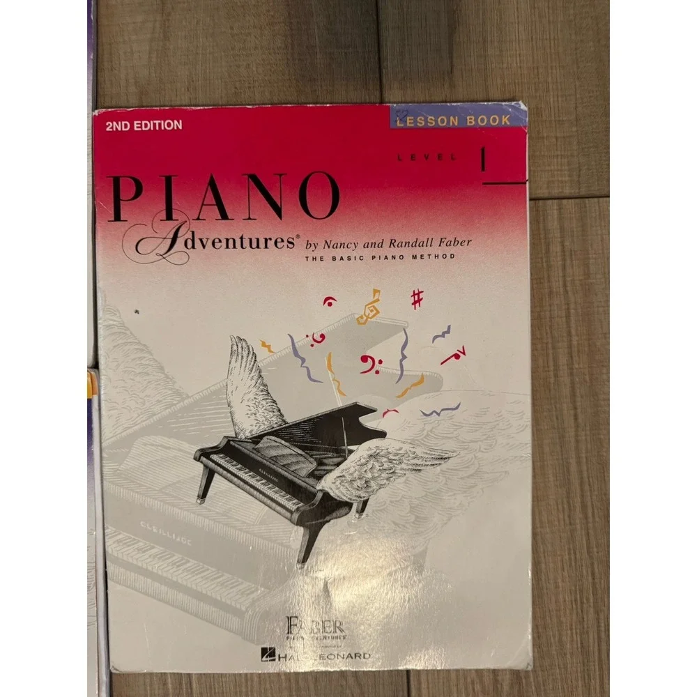 FABER PIANO ADVENTURES / PRIMER LEVEL / LESSON BOOK & TECHNIQUE SET LOT